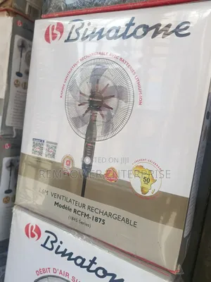 Binatone Fan Mai Girman Inci 18 Mai Caji (Babu Remote)