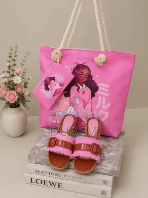 Dubem Designer Bags with Slippers