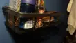 Wall-Mounted Storage Shelf Organizer - Black - 1