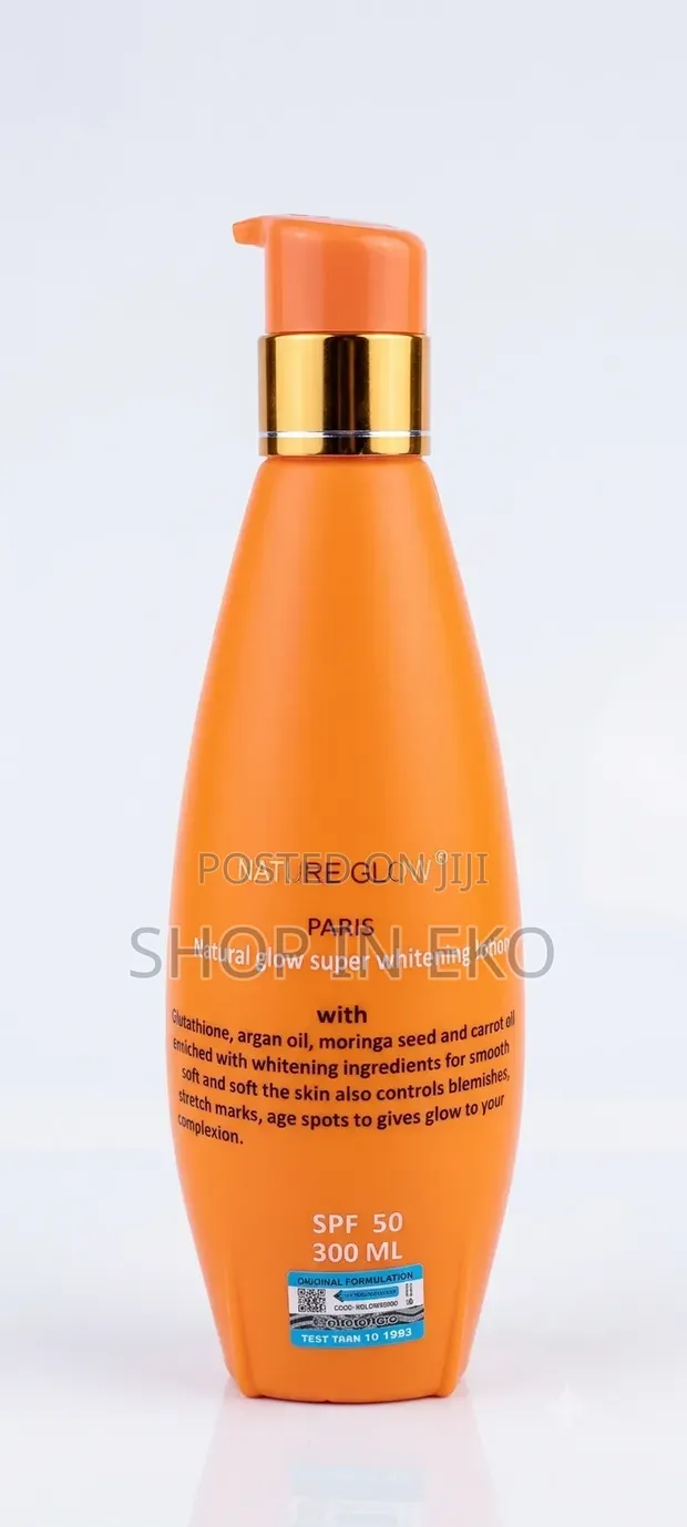 Nature Glow Paris Natural Glow Super Whitening Lotion SPF 50 - 300ml - 1