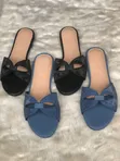FemiHandmade Brown Faux Leather Casual Flats Shoes - 1