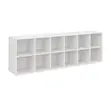 12-Cube Vertical Bookshelf - 1