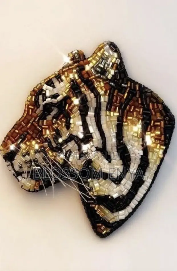Framed Beaded Wall Art - 1