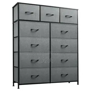 11-Tier Mai Ƙarfi Mai Ƙarfi na Zane - Dark Grey