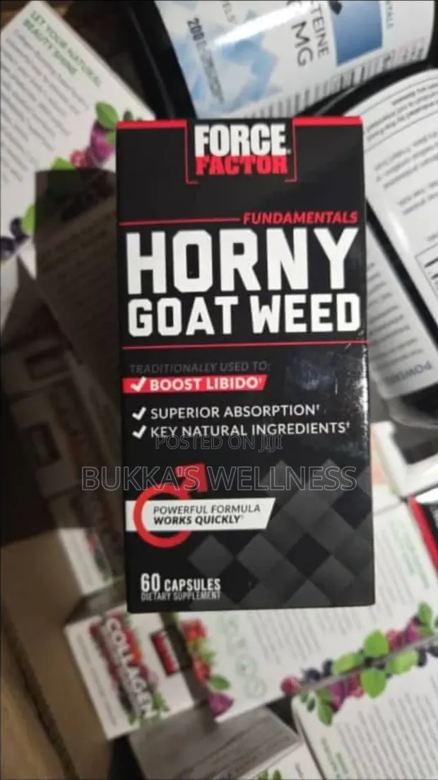 Force Factor Horny Goat Weed - 60 Capsules - 1