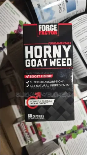 Force Factor Horny Goat Weed - 60 Capsules