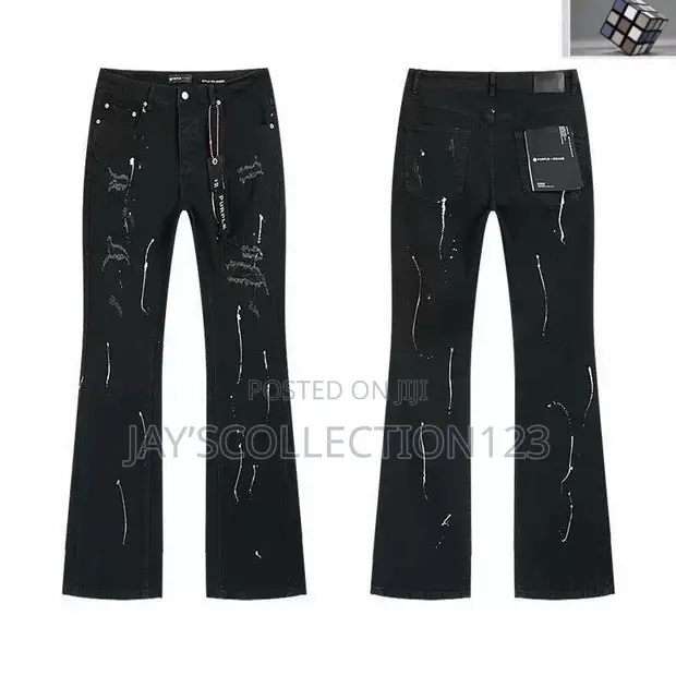 Purple Brand Men's Baggy Jeans - Premium Denim - 1