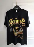 Men's Black Streetwear T-Shirt - Screaming Boy Graphic - 1
