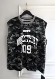 Men's Sleeveless Muscle Tee - Hill Street 09 Camouflage - 1