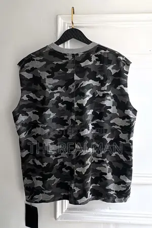 Men's Sleeveless Muscle Tee - Hill Street 09 Camouflage