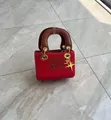 Mini Top Handle Handbag with Star Charm - 7 Colors - 3