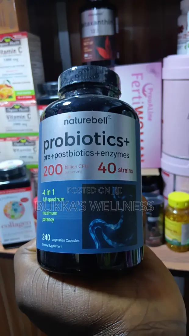 NatureBell Probiotics+ 200 Billion CFU, 40 Strains, 240 Capsules - 1