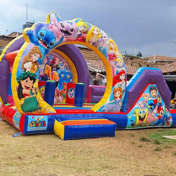 Princess Bouncing Castle - Party Size - 1