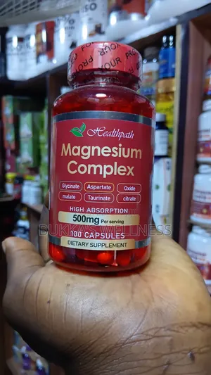 Health Path Magnesium Complex, 500mg, 100 Capsules