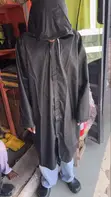 Gown Raincoat - Black - 2