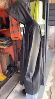 Gown Raincoat - Black - 3