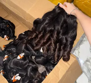 SDD Bouncy Brown Tip Human Hair