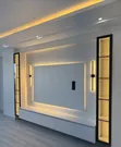 Home Interiors TV Media Unit with Lighting - 1