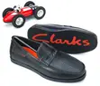 Clarks Perforated Leather Driving Loafers - Baki - 1