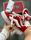 Takalmi na Vans Knu Skool "Red/White" - 2