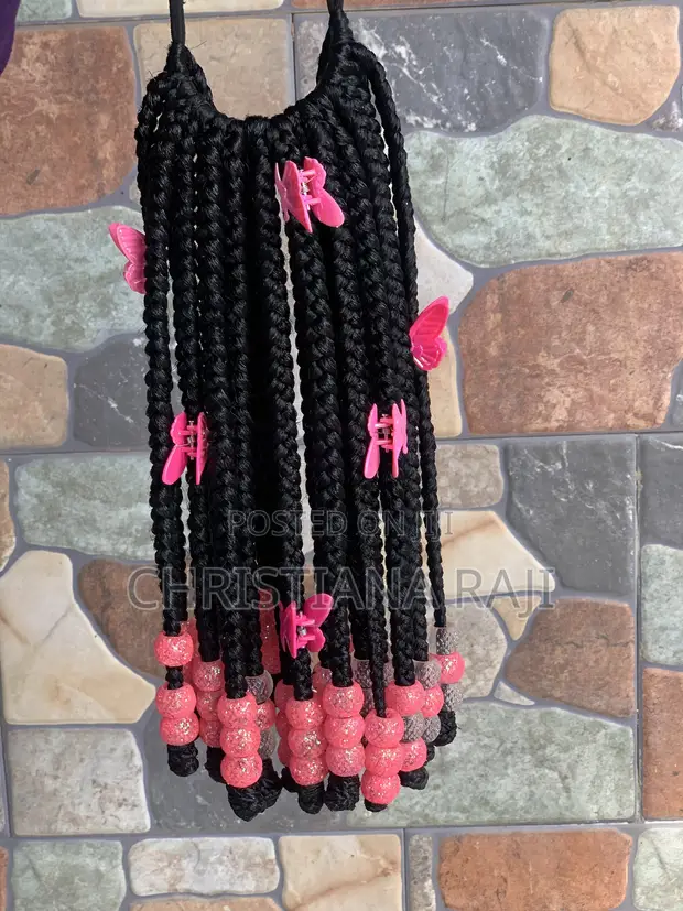 Kids Detachable Ponytail Extensions - 1