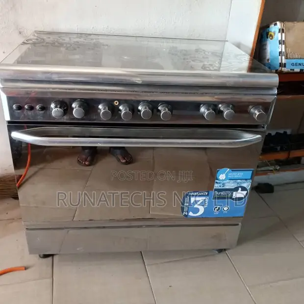 Nexus 6 Burner Gas Electric Cooker 60x90cm - 1