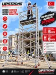 Upstrong Aluminium Mobile Scaffold Ladder - 2