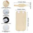 Castor Oil Flannel Pads Kit for Tummy, Neck, Chest - 5