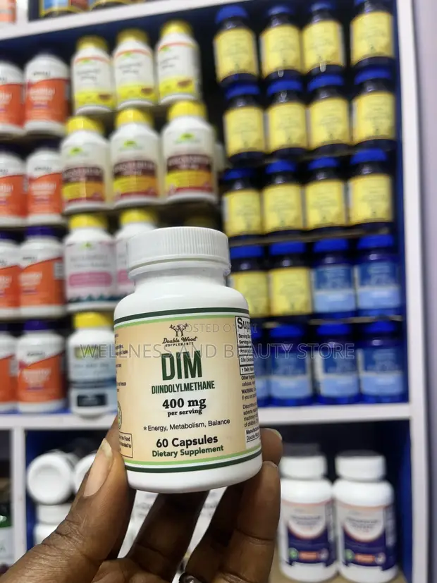 Double Wood DIM 100mg Diindolylmethane Capsules, 60 Count - 1