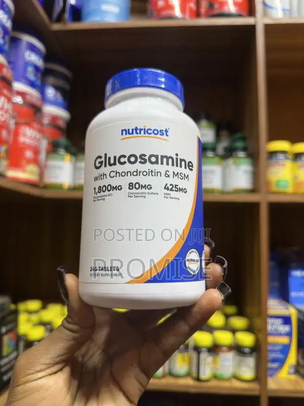 Nutricost Glucosamine, Chondroitin & MSM Supplements - 1