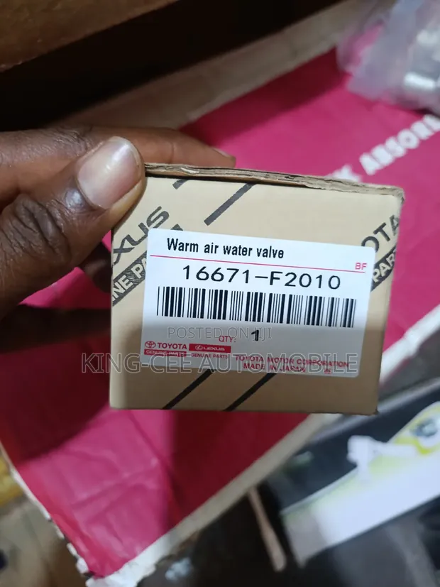Brand New Water Valve for Toyota Corolla, Camry, RAV4 (2018-2024) - 1