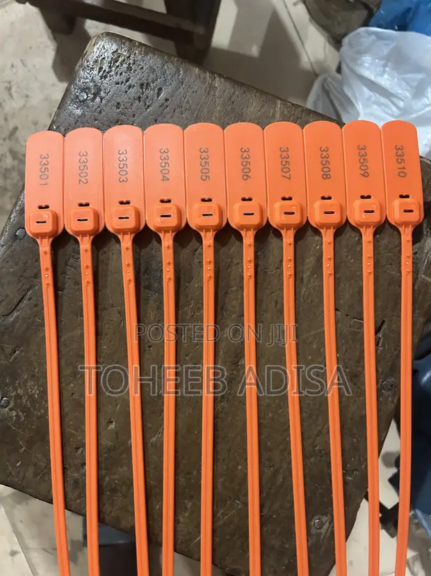 Security Cable Ties with Number - 1