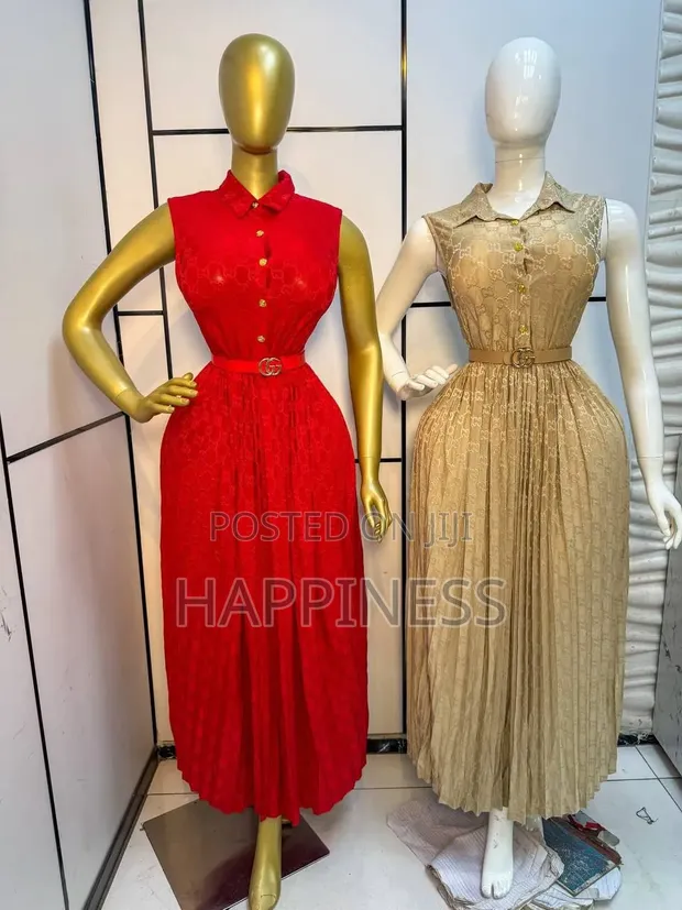 Classy Female Office Wear Gown - Premium Corporate Dress - 1
