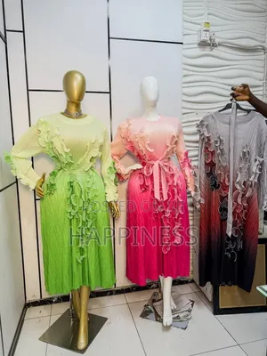 Classy Female Office Wear Gown - Premium Corporate Dress