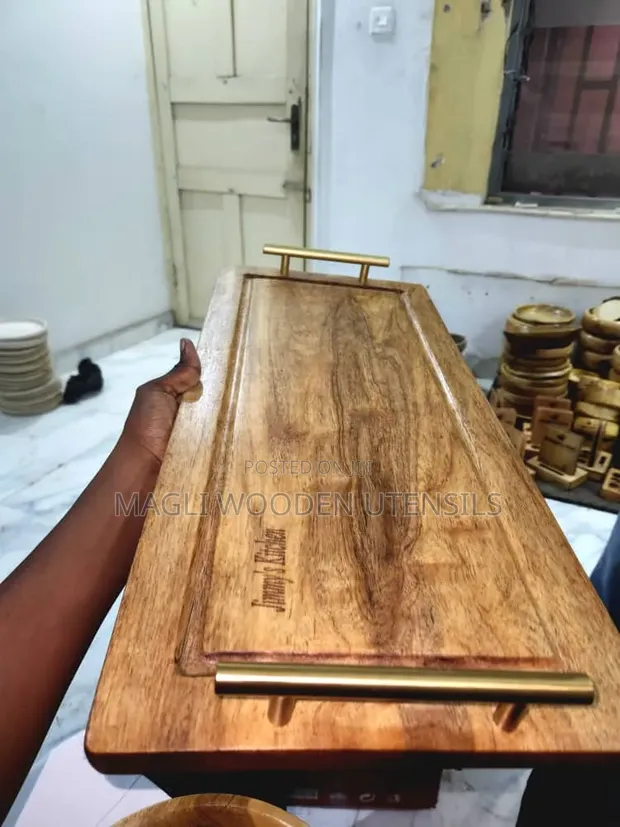 Fish Platter - Brand New Wood - 1