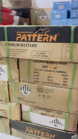 Patton 5.12kWh 51.2V 100Ah Baturin Lithium Ion