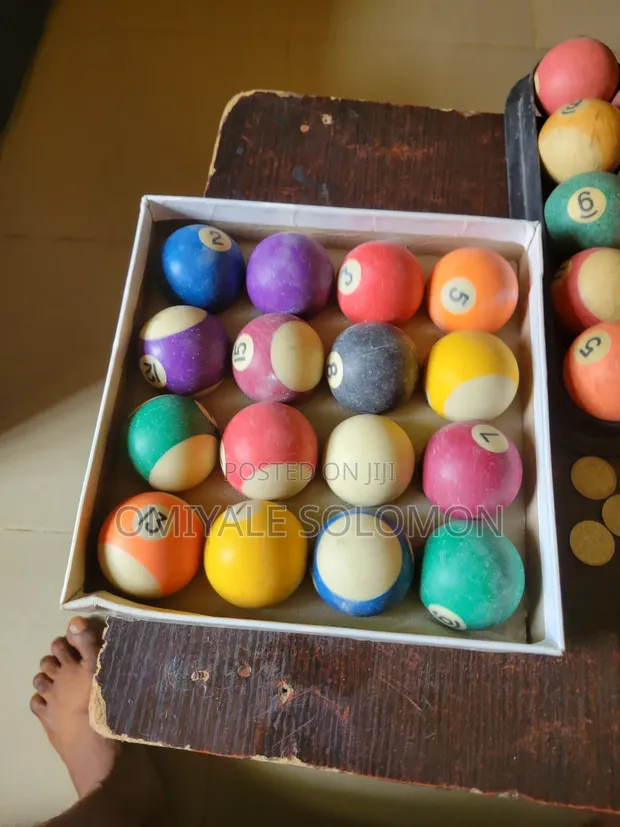 American Fitness Snooker Balls (Used) - 1