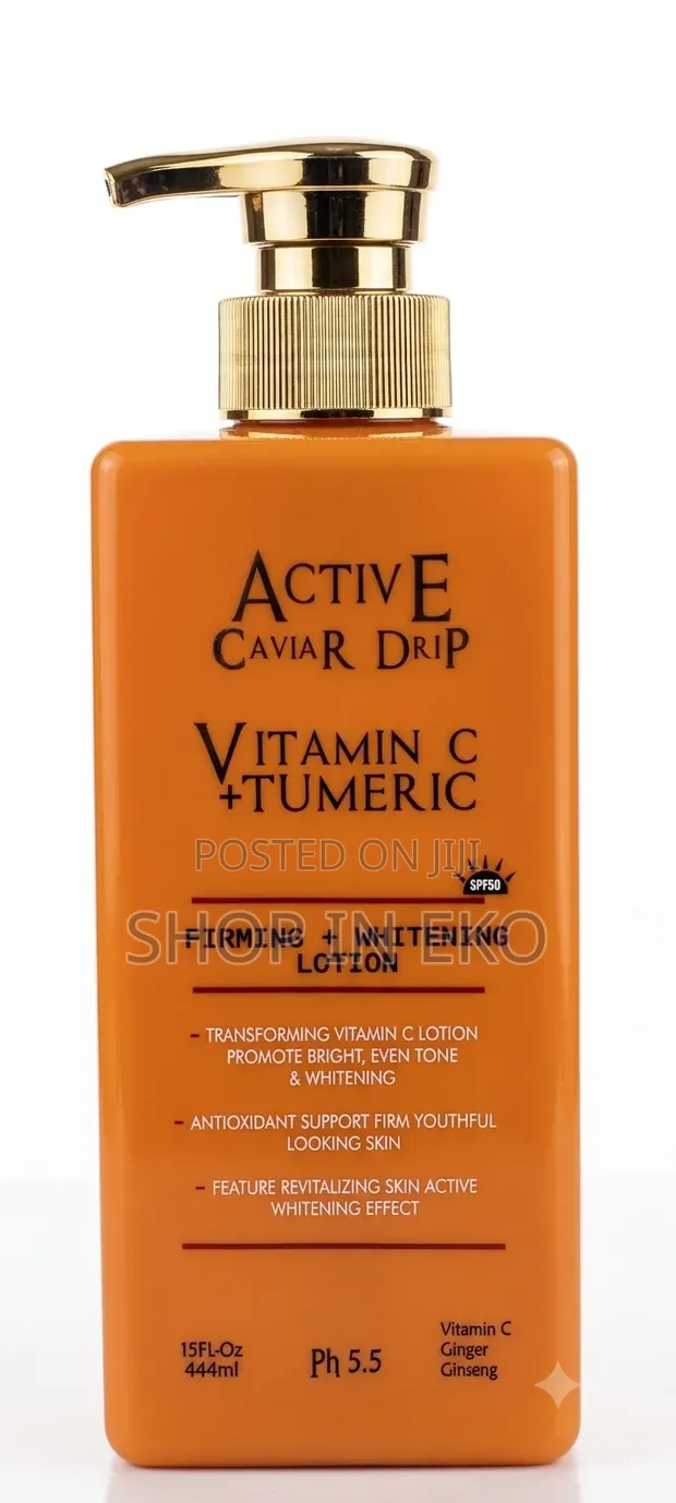 Active Caviar Drip Vitamin C + Turmeric Lotion SPF 50 - 444ml - 1