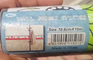 Clearance: Wall Border Stickers (10.6cm x 10m)