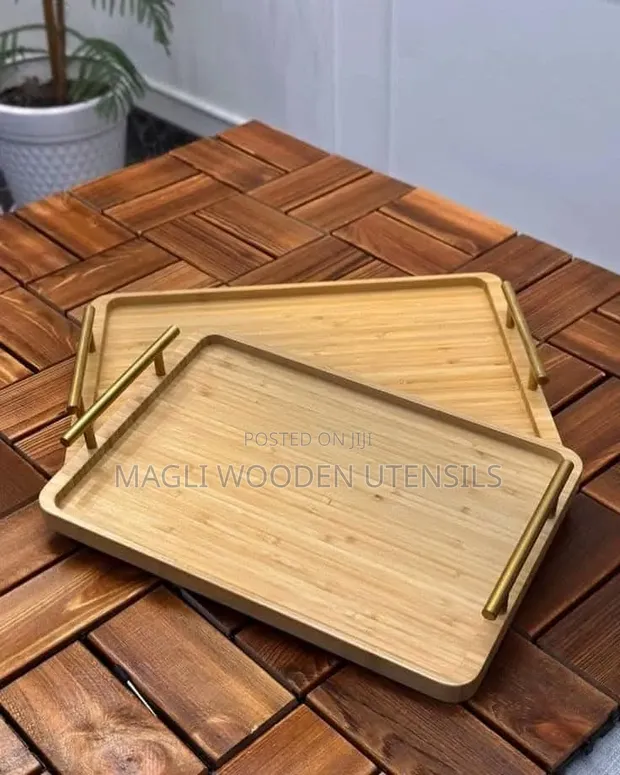 Wooden Tray - Various Designs - 1