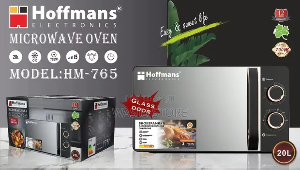 Hoffmans 20-Liter Microwave Oven (Model: HM-765) - 1