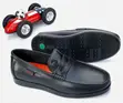 Clarks Mesh-Paneled Leather Driving Loafers - Black - 2