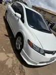 Honda Civic 2008 White - 1