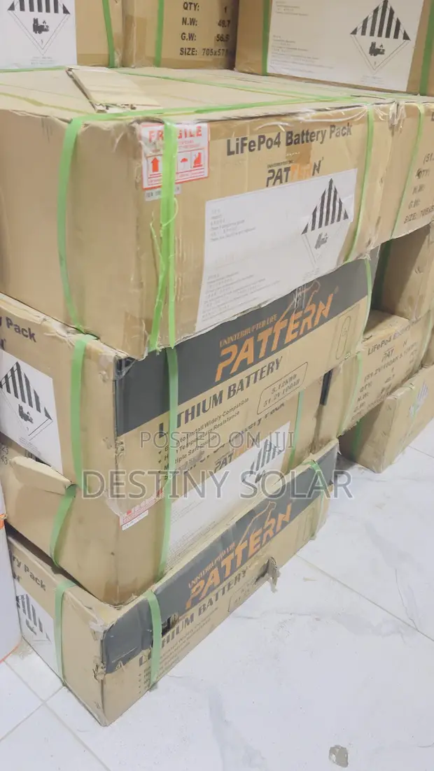 Patton 5.12kWh 51.2V 100Ah Lithium Ion Battery - 1