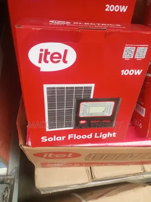 100W Lithium Battery Solar Flood Light