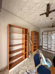 Home Interiors Shelves da Wooden Rails (7ft) - 2