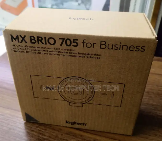 Logitech MX Brio 705 for Business 4K Ultra HD Webcam - 1