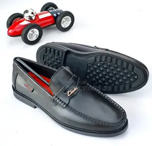 Clarks Classic Leather Penny Loafers - Baki