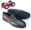 Clarks Classic Leather Penny Loafers - Baki - 1