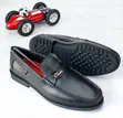 Clarks Classic Leather Penny Loafers - Baki - 2